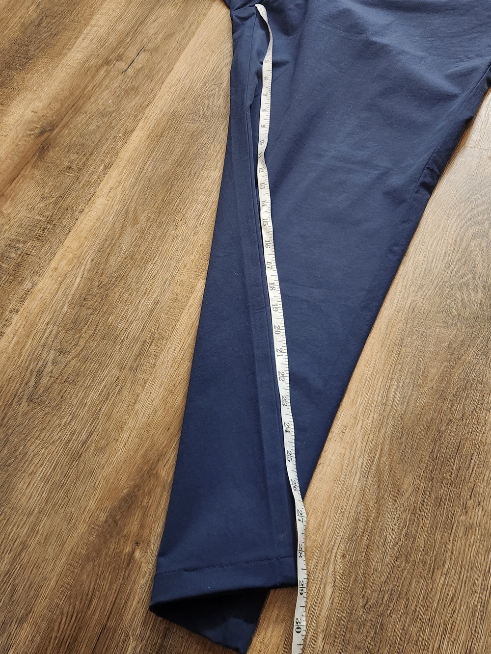 Vineyard Vines OTG Straight Fit Performance Pants Blue Stretch 38x30 Zip pocket - Picture 7 of 7